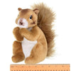 Plush Stuffed Brown North American Fox Squirrel Copper