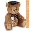 Plush Stuffed Graduation Teddy Bear Smarty in Black Cap
