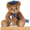 Plush Stuffed Graduation Teddy Bear Smarty in Blue Cap