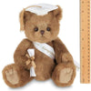 Plush Stuffed Graduation Teddy Bear Smarty in White Cap