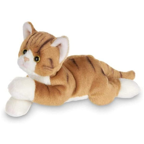 Picture of Plush Stuffed Light Brownish Orange Striped Cat Lil' Tabby