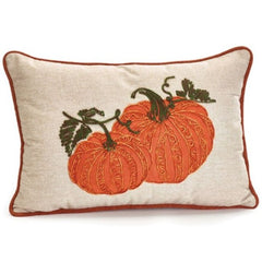 Rectangular Pillow with Pumpkins