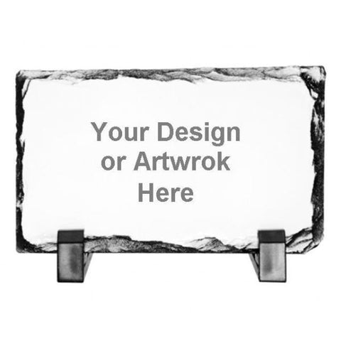 Picture of Rectangular Stone Photo Slates with Your Own Design