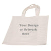 White Canvas Tote Bag with Your Own Design