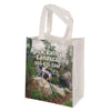 White Canvas 4" Gusset Gift Bag for Your Picture