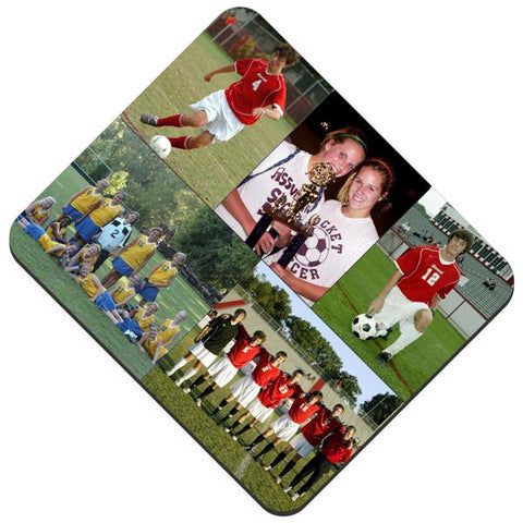 Picture of Five Photos Collage Fabric Mouse Pad