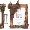 Horse and Saddle Photo Picture Frame Set