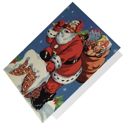 Picture of Santa Claus Photo Mount Folders - 12 Pack