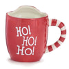 Santa with Pouch for Cookie 19 oz. Ceramic Mug