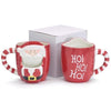 Santa with Pouch for Cookie 19 oz. Ceramic Mug
