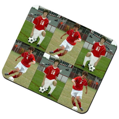 Picture of Six Photos Collage Fabric Mouse Pad