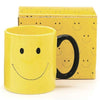 Smiley Face 12 oz. Ceramic Coffee Mugs - 4 Pack