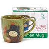 Snowman Holiday Winter 18 oz. Porcelain Coffee Mug - 4 Pack