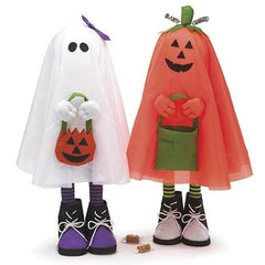 Standing Halloween Trick or Treat Pals - Pack of 2 Sets
