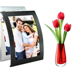 Steel Curved Picture Frames - 2 Pack