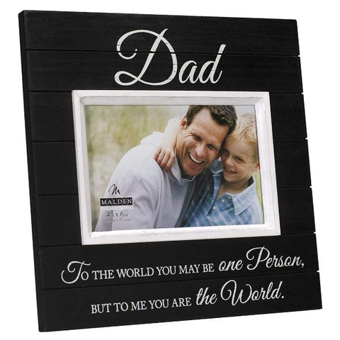 Picture of Sunwashed Wood 4x6 Picture Frame for Dad