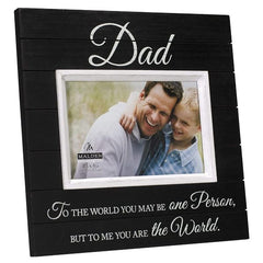 Sunwashed Wood 4x6 Picture Frame for Dad