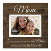 Sunwashed Wood 4x6 Picture Frame for Mom
