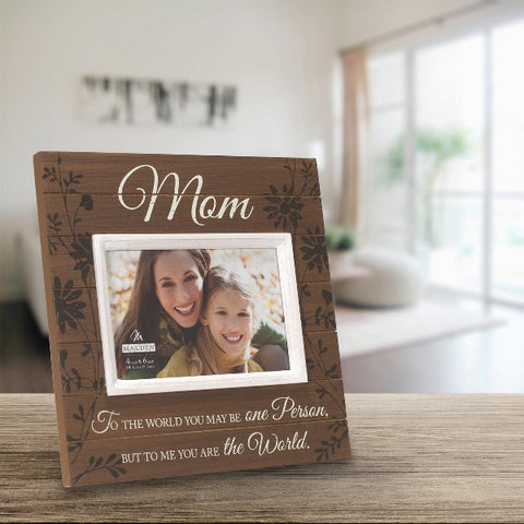 Picture of Sunwashed Wood 4x6 Picture Frame for Mom