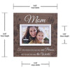 Sunwashed Wood 4x6 Picture Frame for Mom