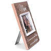 Sunwashed Wood 4x6 Picture Frame for Mom