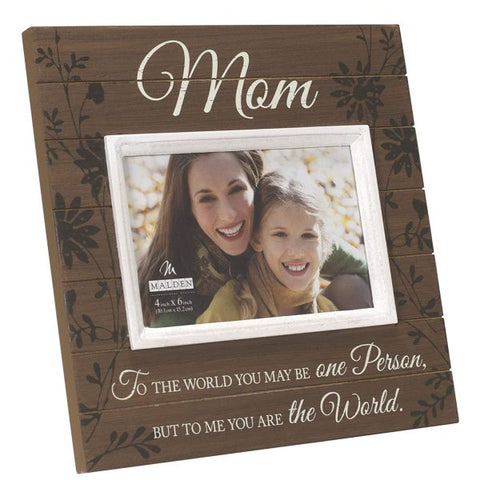 Picture of Sunwashed Wood 4x6 Picture Frame for Mom