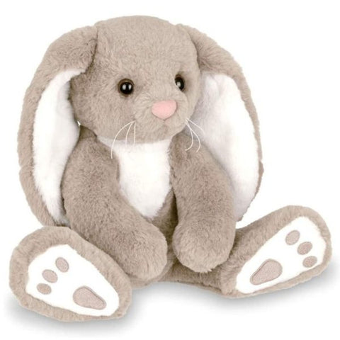 Picture of Taupe and White Plush Bunny Rabbit Boomer
