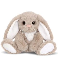 Taupe and White Plush Bunny Rabbit Lil' Boomer