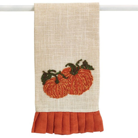 Picture of Tea Towel with Pumpkins