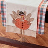 Turkey Table Runner with Dangling Legs - 2 Pack