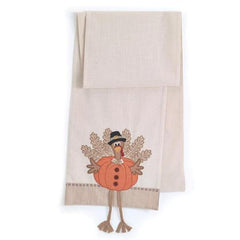 Turkey Table Runner with Dangling Legs - 2 Pack