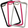 Flex-frame Case and Backplate Insert Set for iPhone 4/4s Cell Phone