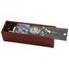 Rosewood Wine Box with Customized Picture Lid