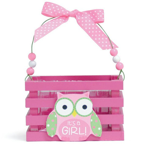 Picture of WHO'S CUTEST GIRL Pink Wood Crates