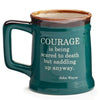 Western Courage Message 18 oz. Porcelain Mugs - 4 Pack