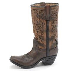 Western Swing Cowboy Boot Resin Vases - 2 Pack