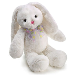White Isabelle Plush Bunny - 3 Pack