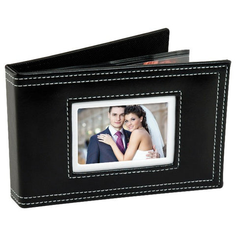 Picture of White Stitch Photo Album with Cameo Cover