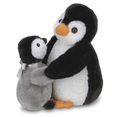 Picture of Wiggles & Wobbles Plush Stuffed Penguin with Baby