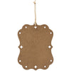 Wood DIY Rectangle Photo Ornament - 10 Pack