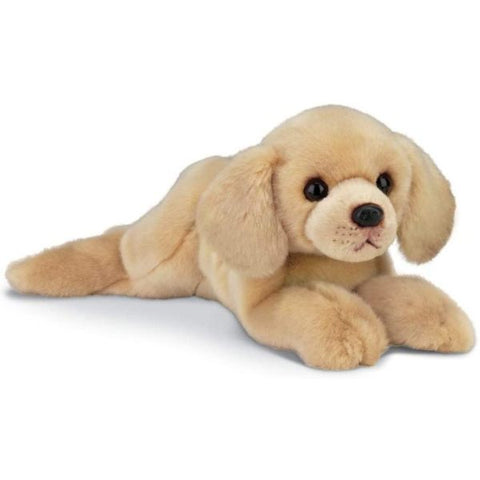 Picture of Yellow Labrador Retriever Plush Stuffed Dog Tanner