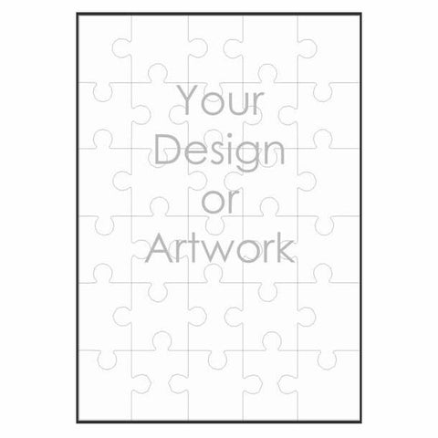 Picture of Hardboard Rectangular Puzzles with Your Own Design